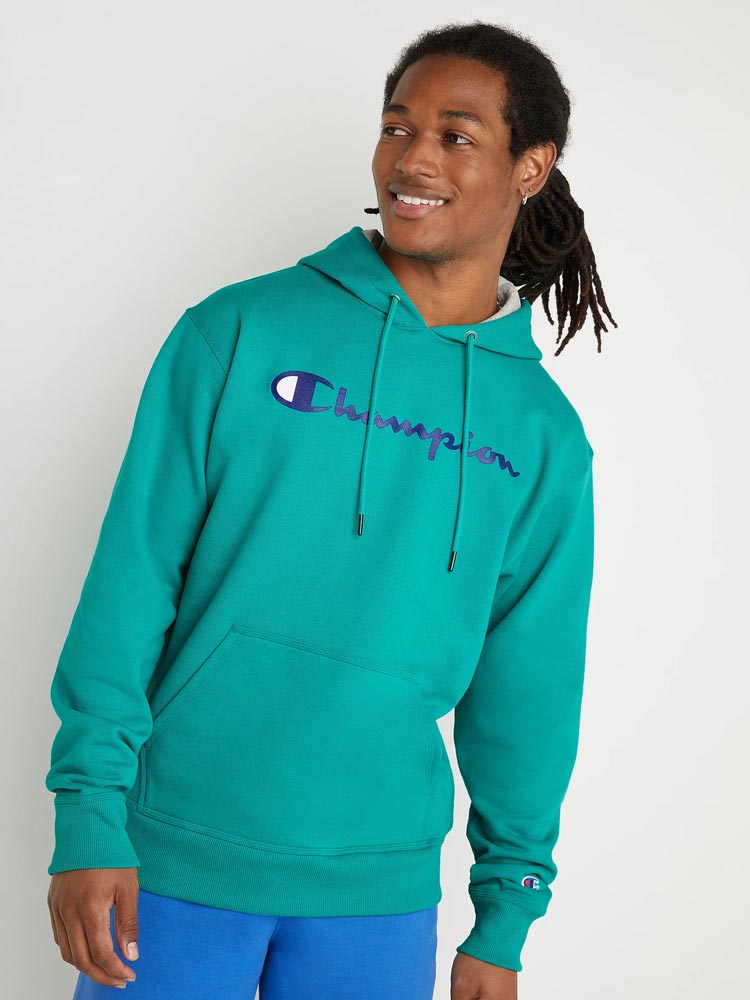 Polera para Hombre CHAMPION SIN ZIP POWERBLEND GRAPHIC HOODIE AM0G