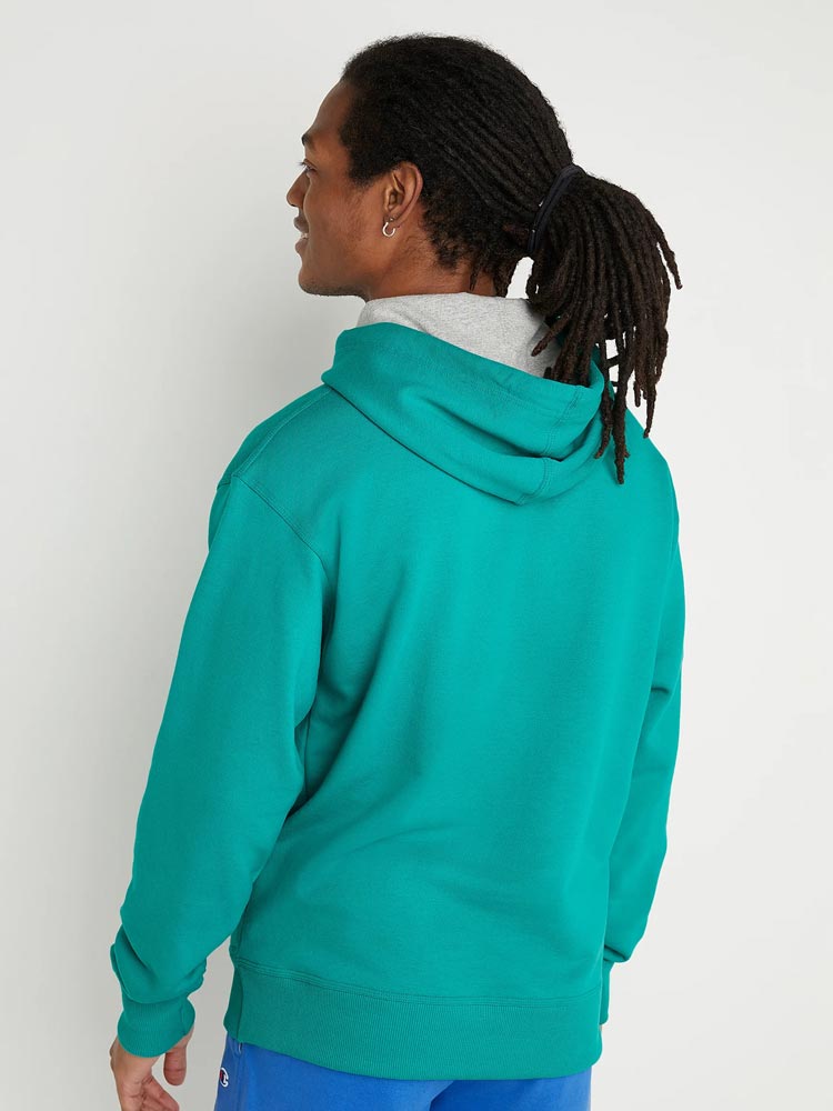 Polera para Hombre CHAMPION SIN ZIP POWERBLEND GRAPHIC HOODIE AM0G