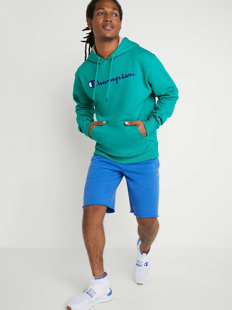Polera para Hombre CHAMPION SIN ZIP POWERBLEND GRAPHIC HOODIE AM0G