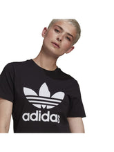 Cargar imagen en el visor de la galería, Polo para Mujer ADIDAS GN2896 TREFOIL TEE BLK
