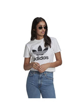 Cargar imagen en el visor de la galería, Polo para Mujer ADIDAS GN2899 TREFOIL TEE WHT
