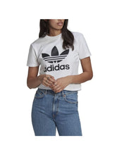 Cargar imagen en el visor de la galería, Polo para Mujer ADIDAS GN2899 TREFOIL TEE WHT
