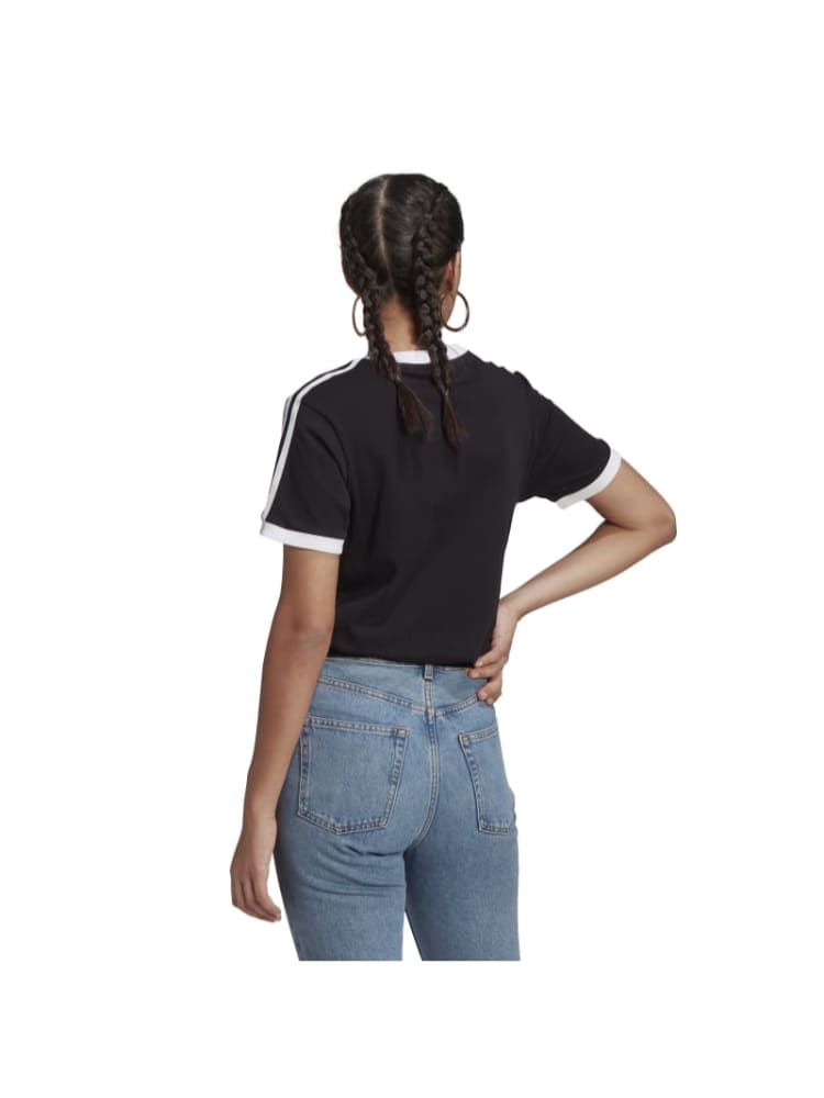 Polo para Mujer ADIDAS GN2900 3 STRIPES TEE BLK