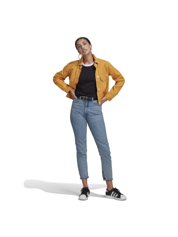 Polo para Mujer ADIDAS GN2900 3 STRIPES TEE BLK