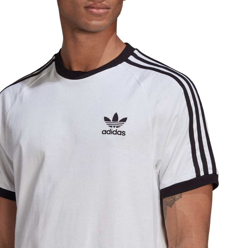 Polo para Hombre ADIDAS CLASSIC 3-STRIPES TEE WHITE