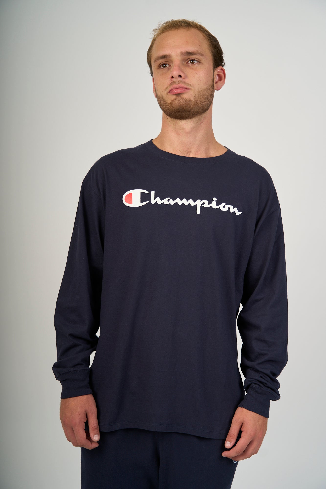 Polo para Hombre CHAMPION GT78HY06794 CLASSIC GRAPHIC LONG SLEEVE TEE 031