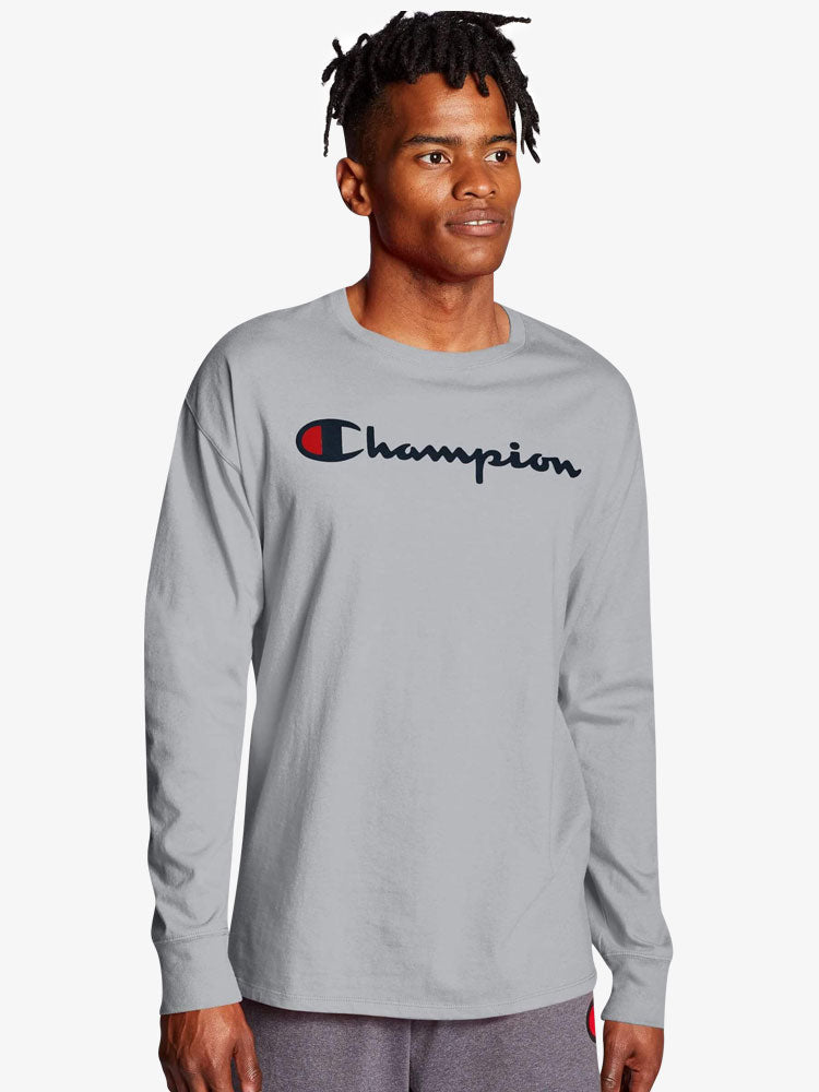 Polo para Hombre CHAMPION T-SHIRT LS CLASSIC GRAPHIC LONG SLEEVE TEE 806