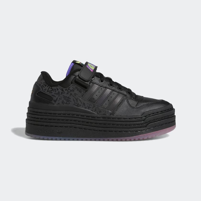 Zapatillas para Mujer ADIDAS GX6396 FORUM TRIPLE PLATFORM LO PRIDE BLK