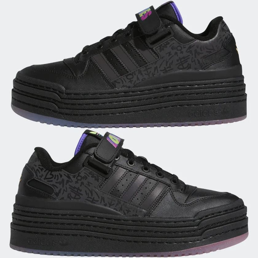 Zapatillas para Mujer ADIDAS GX6396 FORUM TRIPLE PLATFORM LO PRIDE BLK