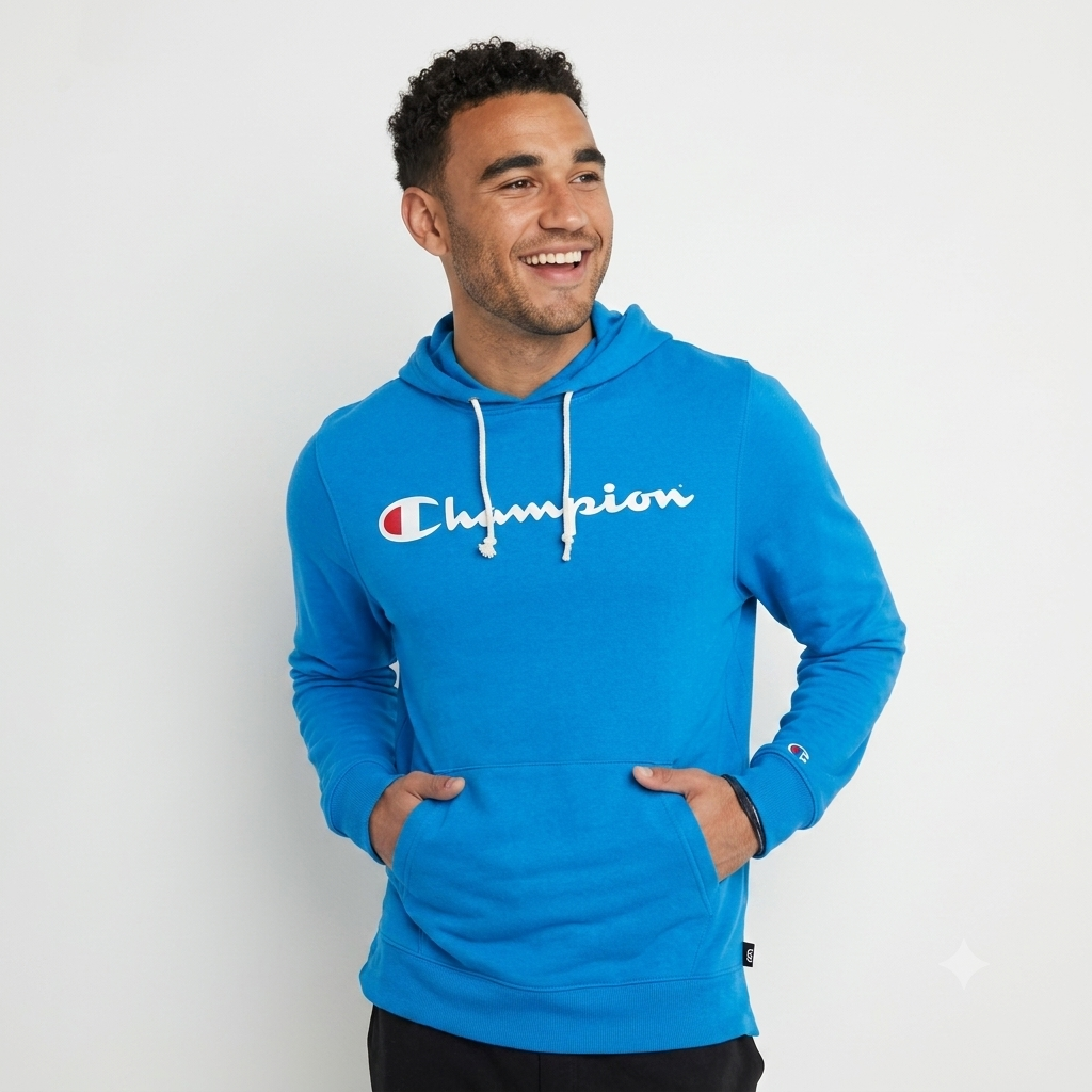 Polera para Hombre CHAMPION T4177586MNA SUMMERSWEATS T-SHIRT HOODIE YI8