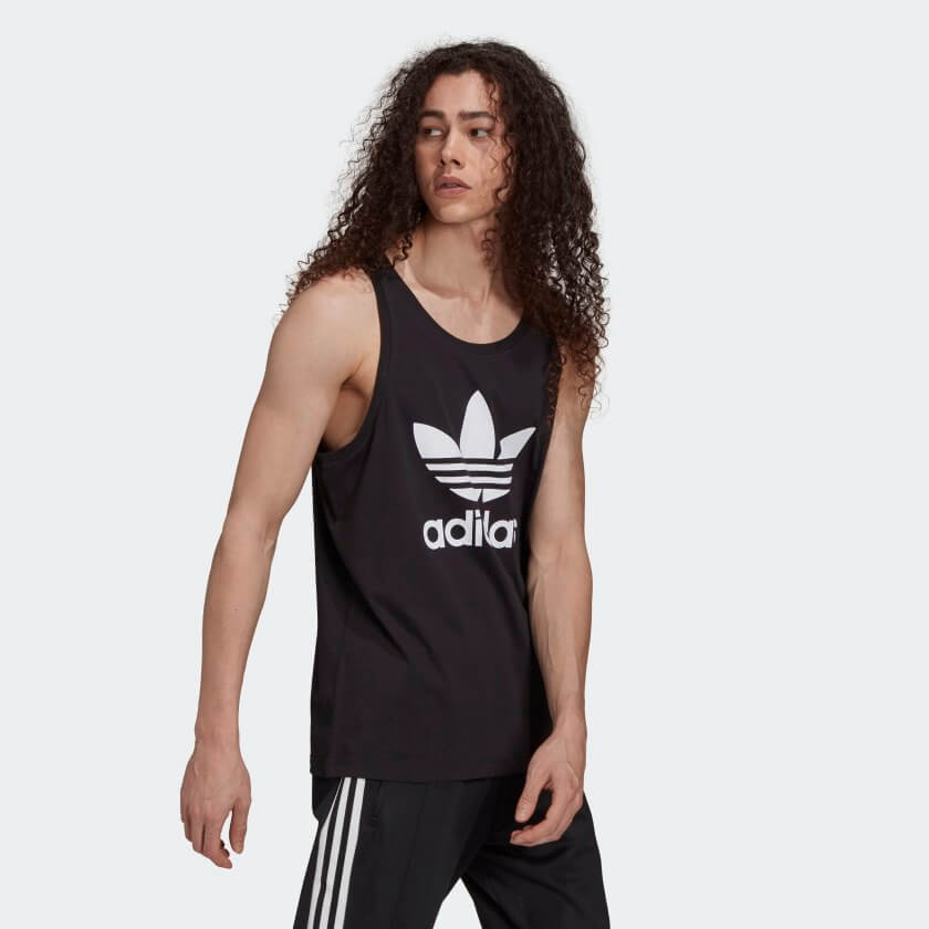 Tank para Hombre ADIDAS MUSCLE TREFOIL TANK BW