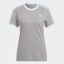 Cargar imagen en el visor de la galería, Polo para Mujer ADIDAS H33576 3 STRIPES TEE GRY
