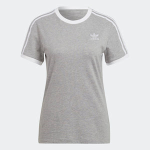 Polo para Mujer ADIDAS H33576 3 STRIPES TEE GRY