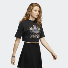 Cargar imagen en el visor de la galería, Polo para Mujer ADIDAS HC3078 LOVEUNI CROP TE BLK
