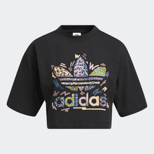 Cargar imagen en el visor de la galería, Polo para Mujer ADIDAS HC3078 LOVEUNI CROP TE BLK
