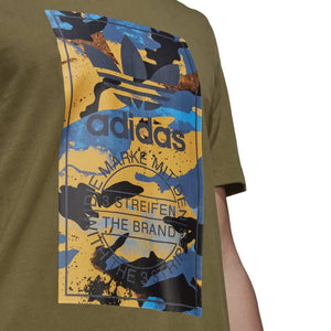 Polo para Hombre ADIDAS HK5158 CAMO TONGUE TEE OLIVA