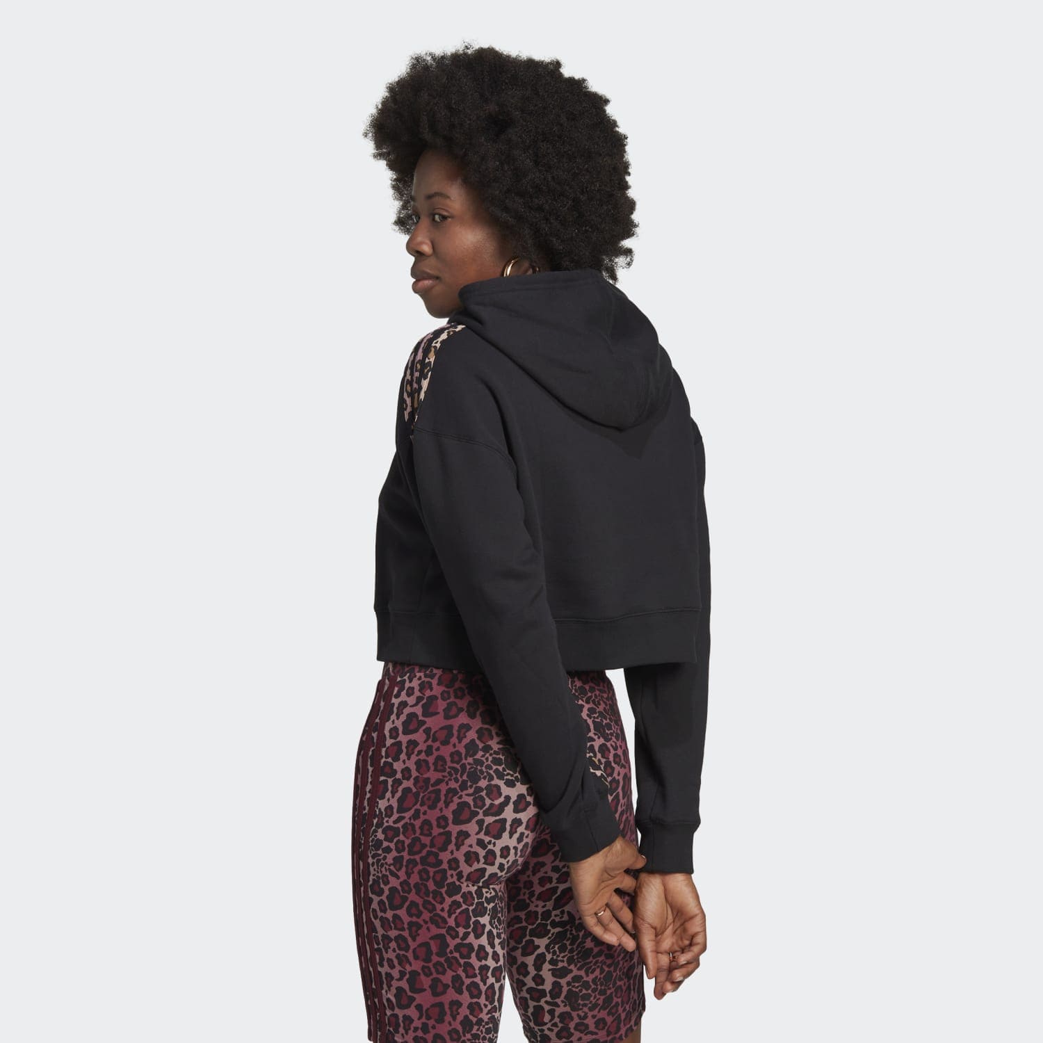 Polera para Mujer ADIDAS HK5184 HOODIE LOGO BLK