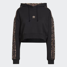Cargar imagen en el visor de la galería, Polera para Mujer ADIDAS HK5184 HOODIE LOGO BLK
