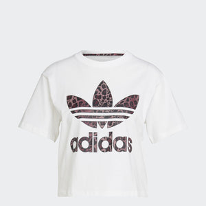 Polo para Mujer ADIDAS HK5186 T-SHIRT LOGO WHT