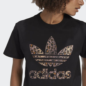 Polo para Mujer ADIDAS HK5187 T-SHIRT LOGO BLK