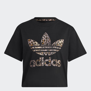 Polo para Mujer ADIDAS HK5187 T-SHIRT LOGO BLK