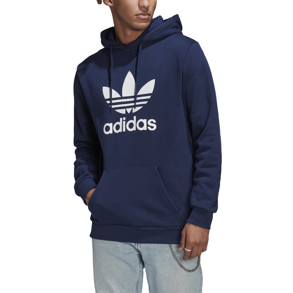 Polera para Hombre ADIDAS HK5298 TREFOIL HOODY INDIGO