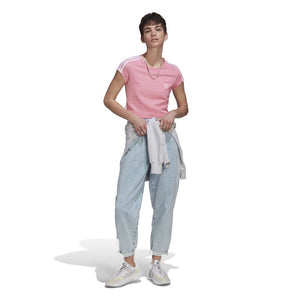 Polo para Mujer ADIDAS HM4712 CROPPED TEE ROSADO