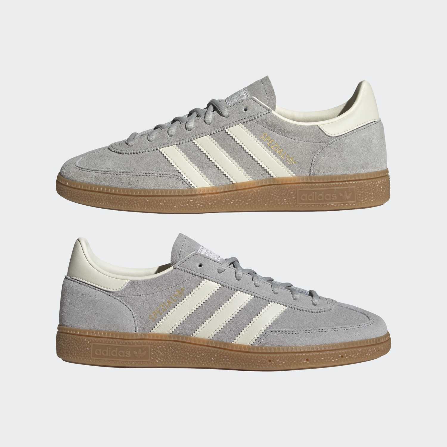 Zapatillas Adidas Handball Spezial Gris - par completo