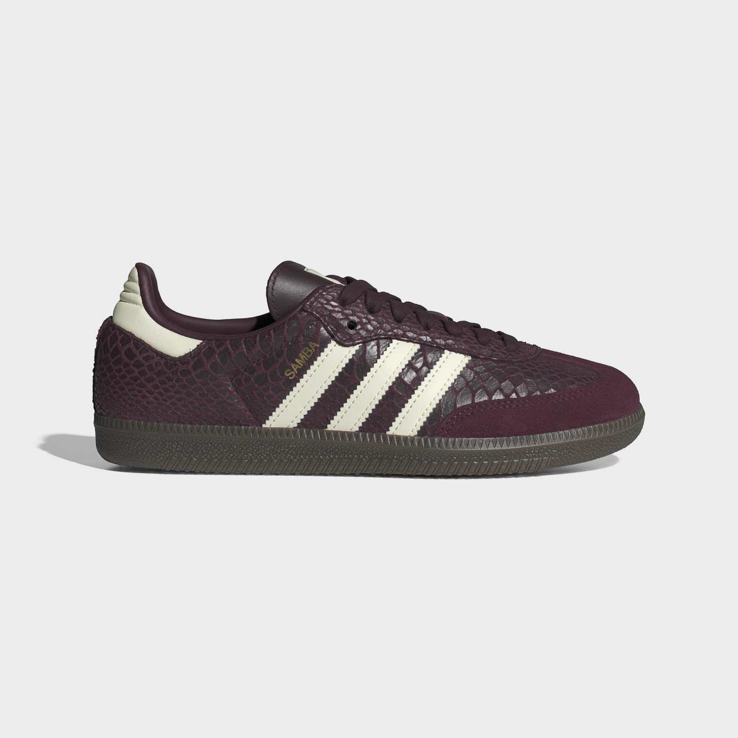 Zapatillas Adidas Samba IH3979 Rojo - vista lateral