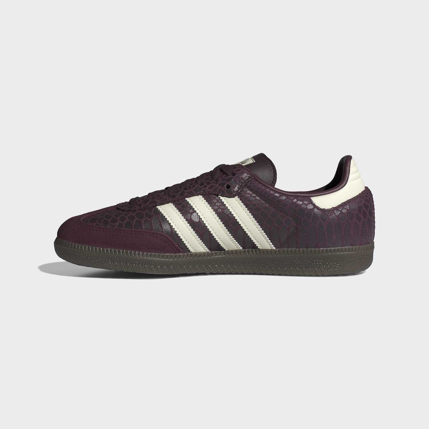 Zapatillas Adidas Samba IH3979 Rojo - vista medial