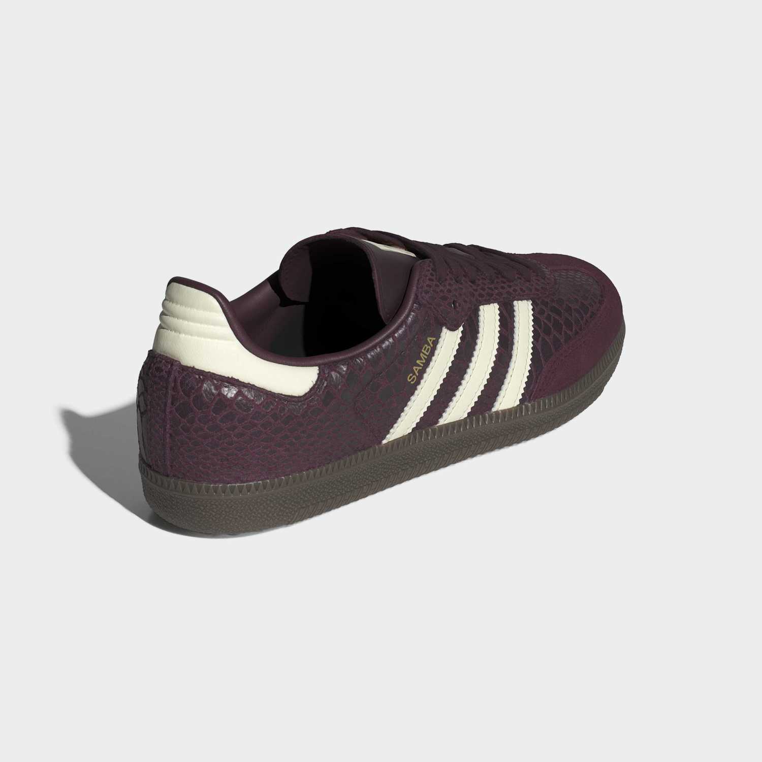 Zapatillas Adidas Samba IH3979 Rojo - vista posterior