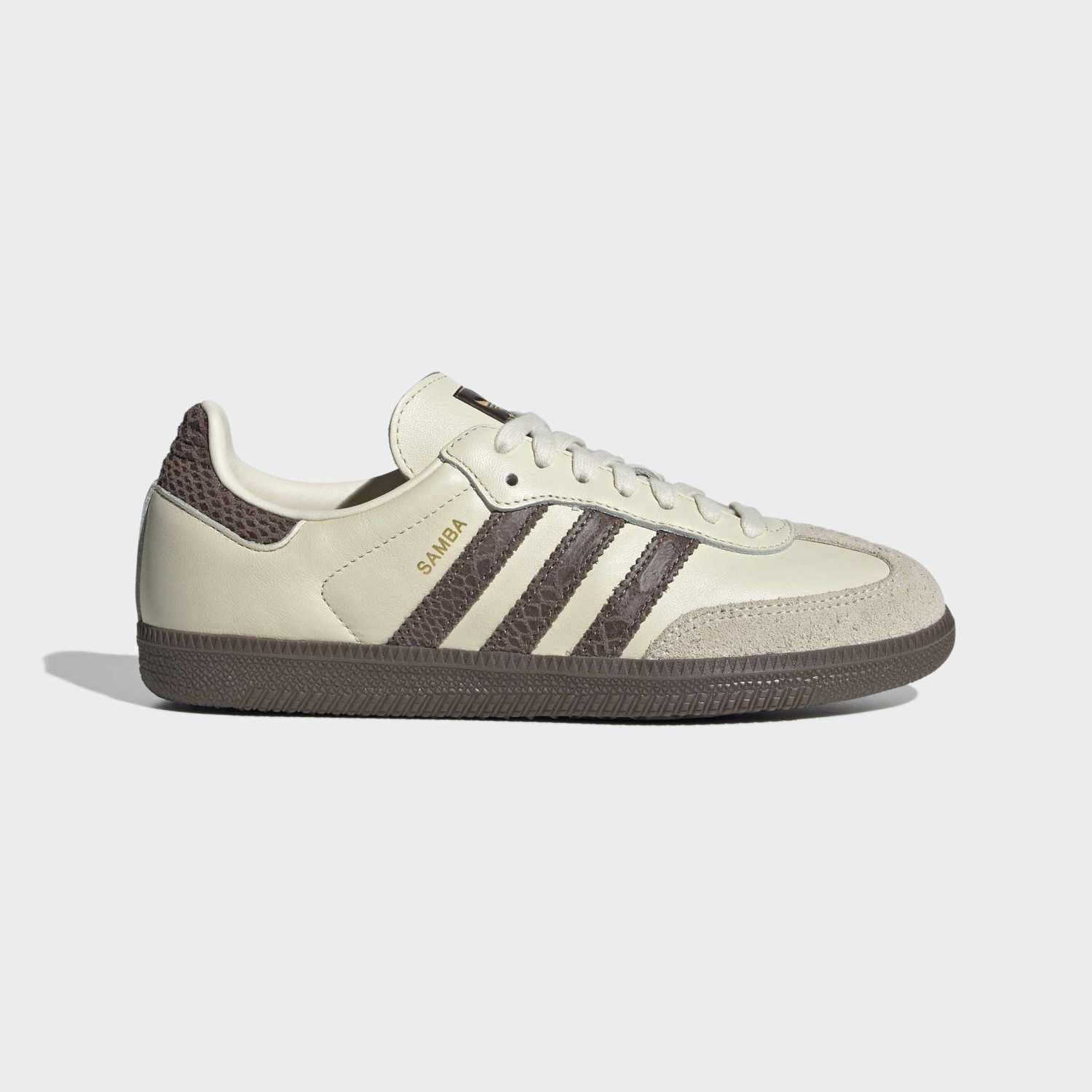 Zapatillas Adidas Samba OG IH3980 Beige - vista lateral