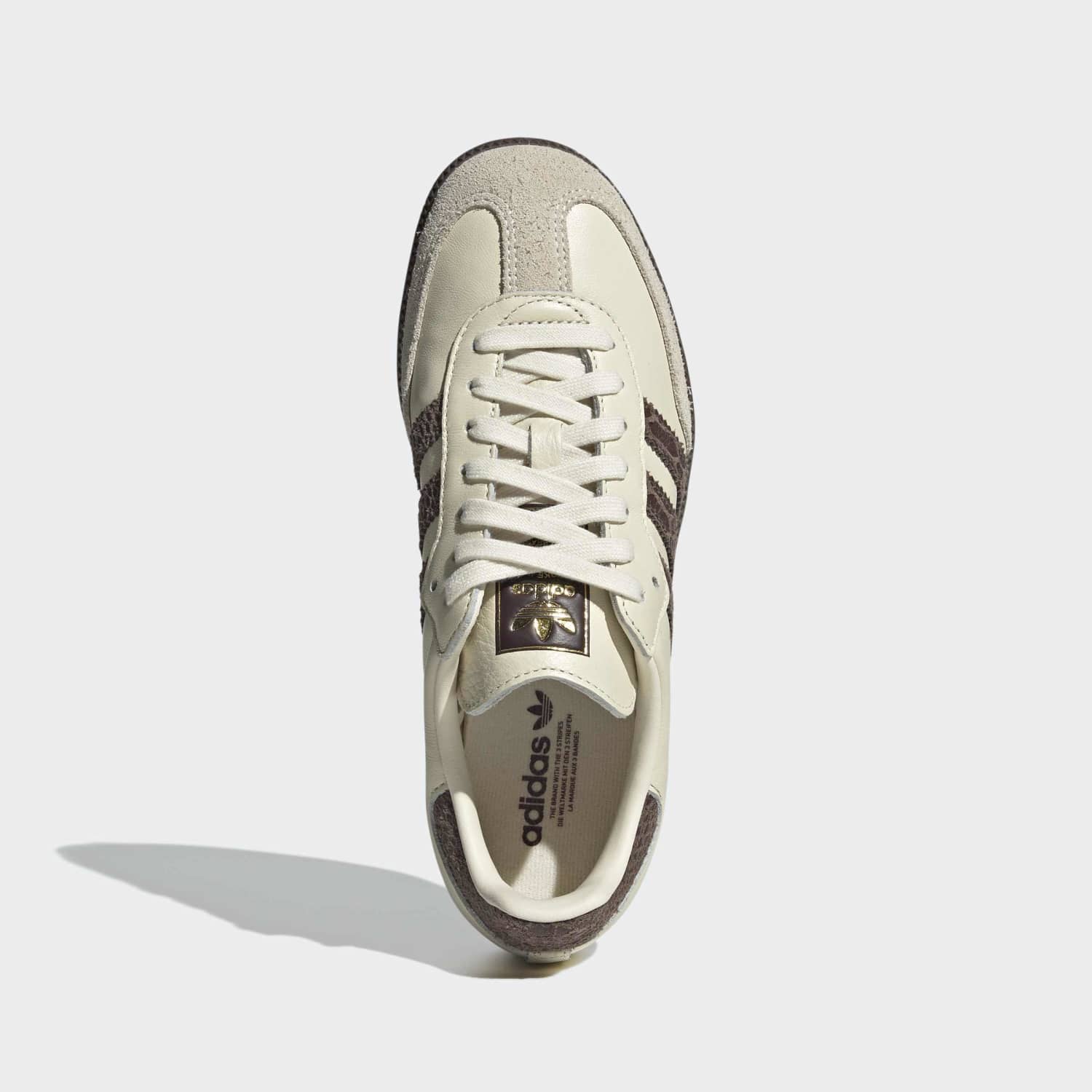 Zapatillas Adidas Samba OG IH3980 Beige - vista superior
