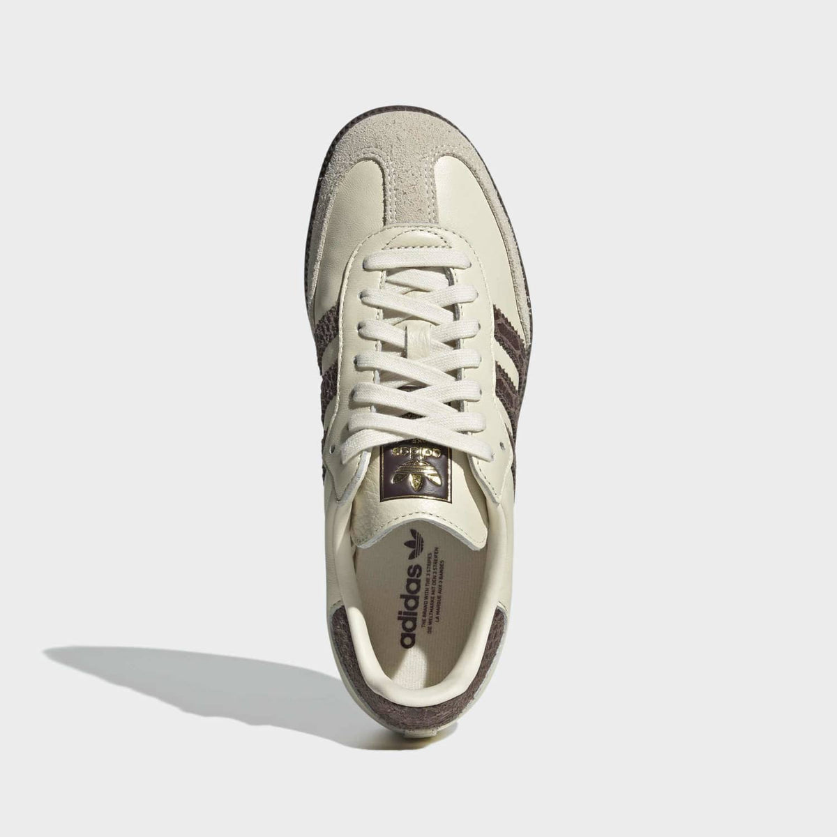 Zapatillas Adidas Samba OG IH3980 Beige - vista superior
