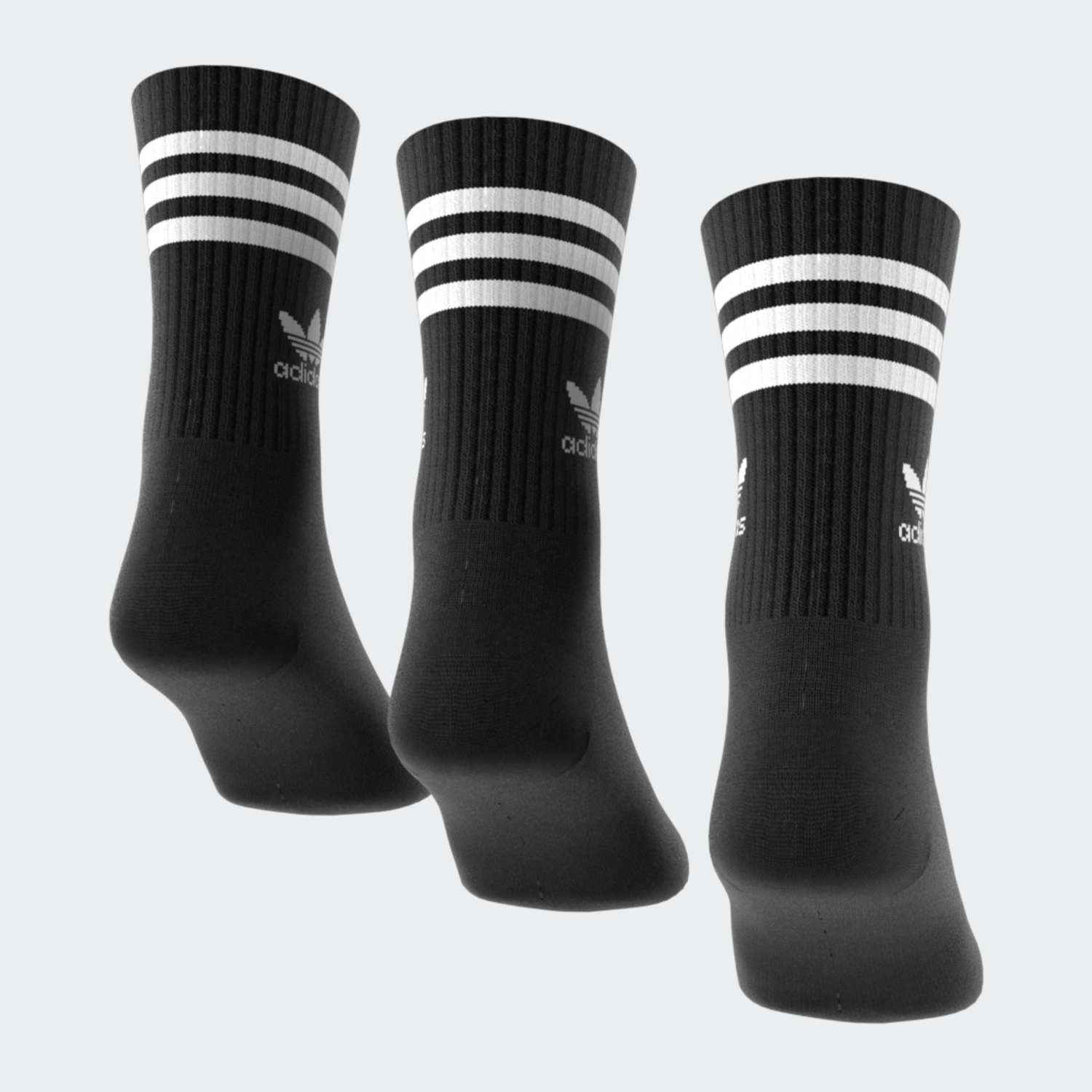 Medias ADIDAS CREW SOCK 3-STRIPES IL5022 Blanco (Pack x3)
