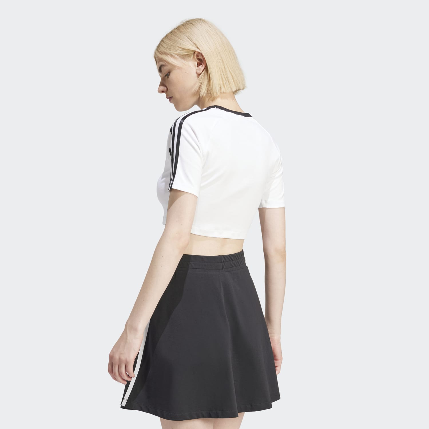 Polo para Mujer ADIDAS IP0662 3 S BABY TEE WHI