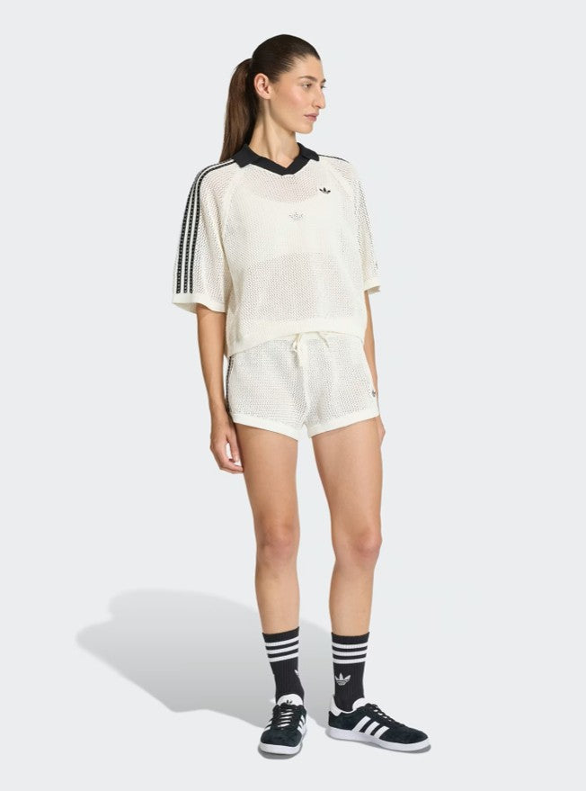 Short ADIDAS CROCHET SHORTS KC6477 WHW