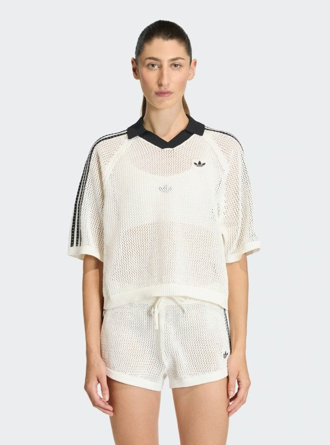 Polo ADIDAS CROCHET POLO KC6490 WHW