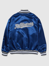 Cargar imagen en el visor de la galería, Casaca para Hombre HUF VARSITY CRACKERJACK SATIN BASEBALL JACKET NAVY
