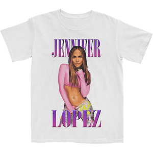 Polo para Mujer LICENCIAS CLASSIC CAMISETA DE MUJER PINK TYPE JENNIFER LOPEZ WHT