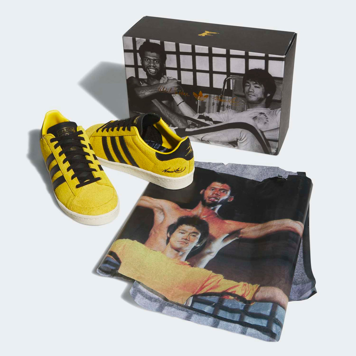 Zapatillas ADIDAS x BRUCE LEE JABBAR LO "Game of Death" JR1597 Amarillo