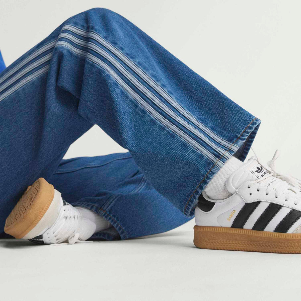 Pantalón Deportivo ADIDAS Firebird de Denim KD2935