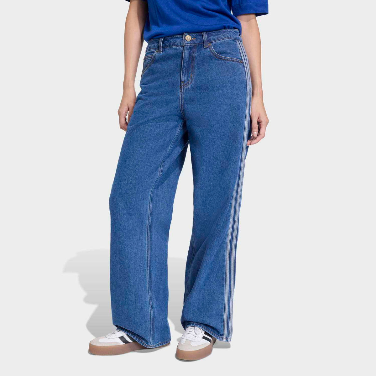 Pantalón Deportivo ADIDAS Firebird de Denim KD2935