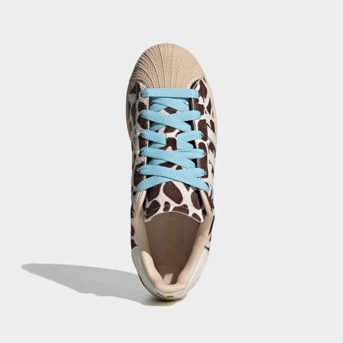 Zapatillas Adidas Superstar II KH9031 Beige - vista superior