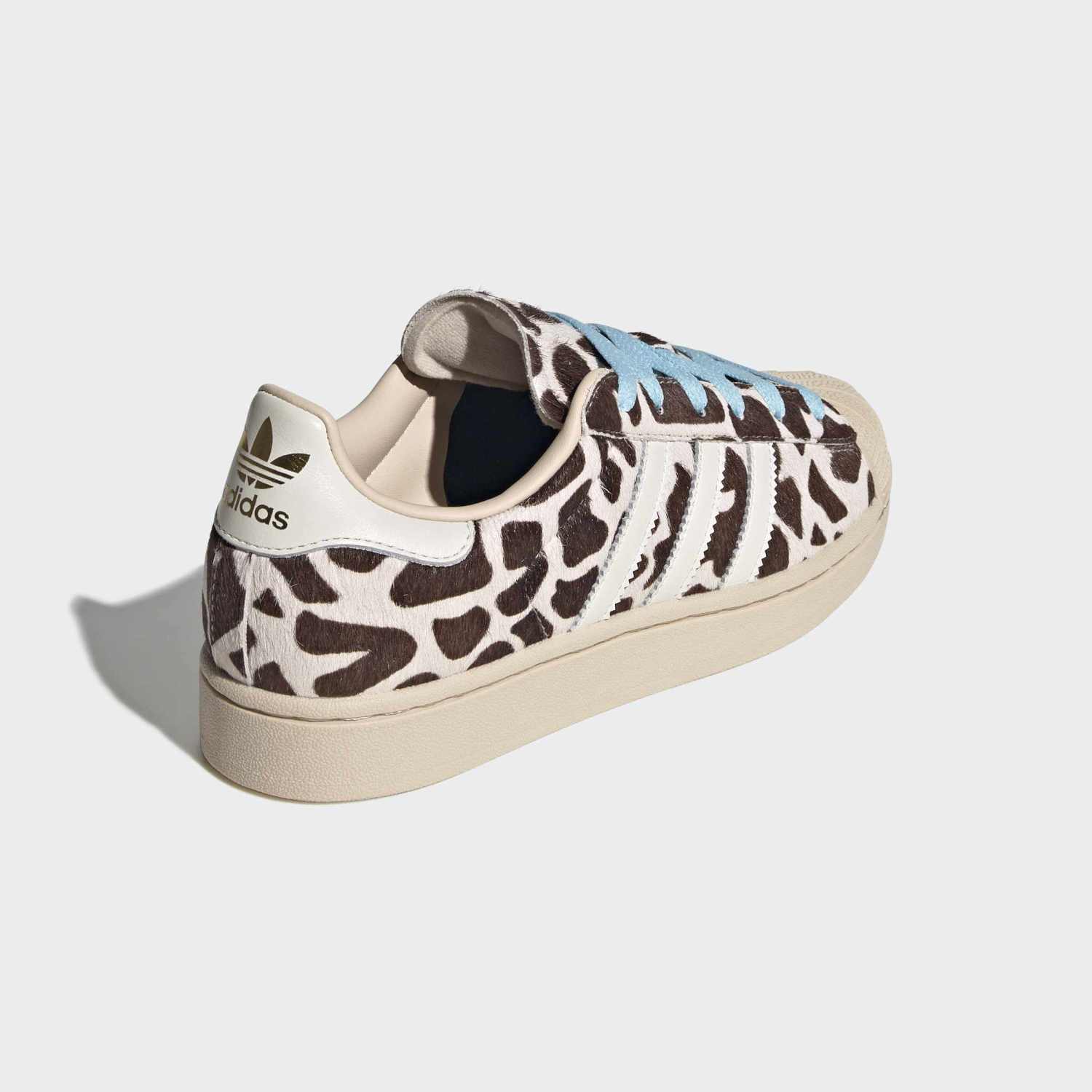 Zapatillas Adidas Superstar II KH9031 Beige - vista posterior