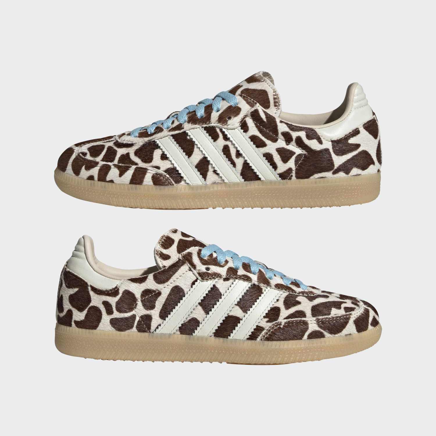 Zapatillas Adidas Samba KI6669 Beige - par completo