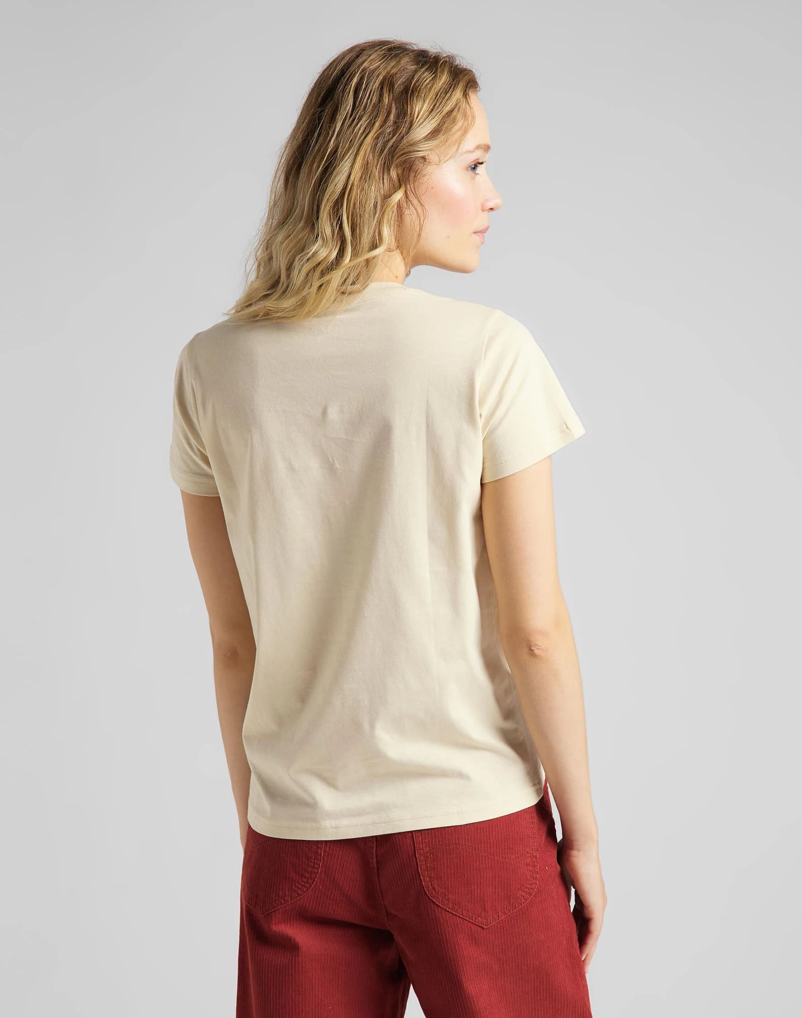 Polo LEE CREW NECK TEE L41LYGOC Sand