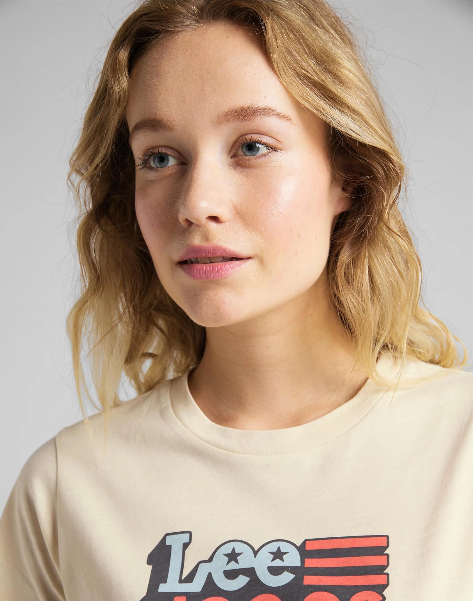 Polo LEE CREW NECK TEE L41LYGOC Sand