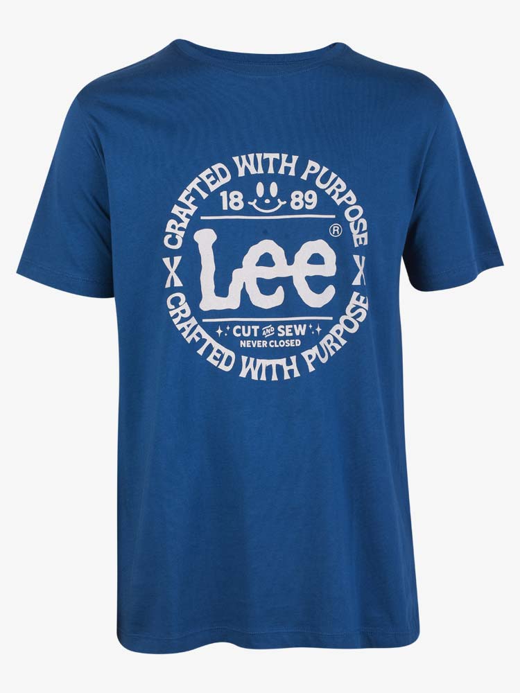 Polo LEE CIRCLE LEE T-SHIRT LE-0001 Navy