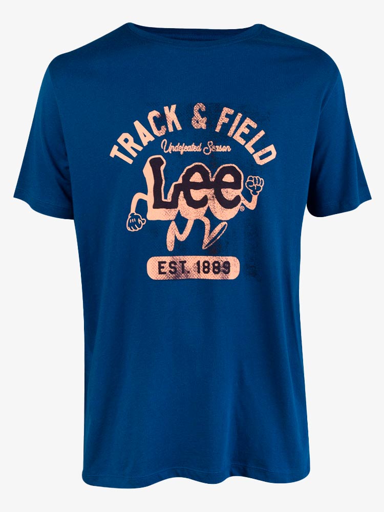 Polo LEE TRACK FIELD T-SHIRT LE-0006 Navy